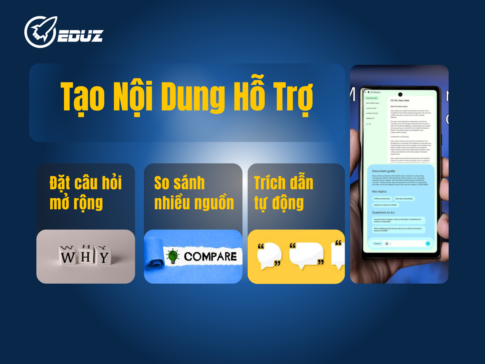 2.4 Tạo Nội Dung Hỗ Trợ